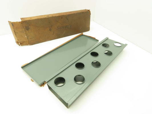 Sunnen SL-38 Honing Machine Mandrel Rack & Drain Pan 8-Hole 1.5" Shank Dia