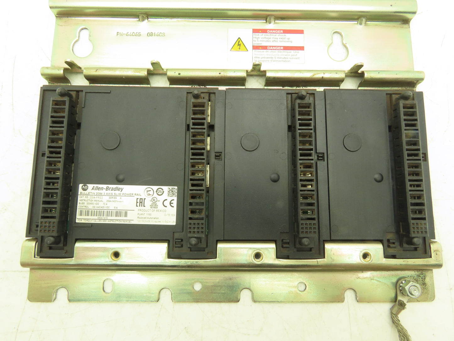 Allen Bradley 2094-PRS3 3 Axis Slim Power Rail Backplane Module Ser A