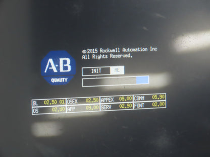 Allen Bradley 2711P-T7C21D8S PanelView Plus 7 Touch Screen Control HMI 24VDC