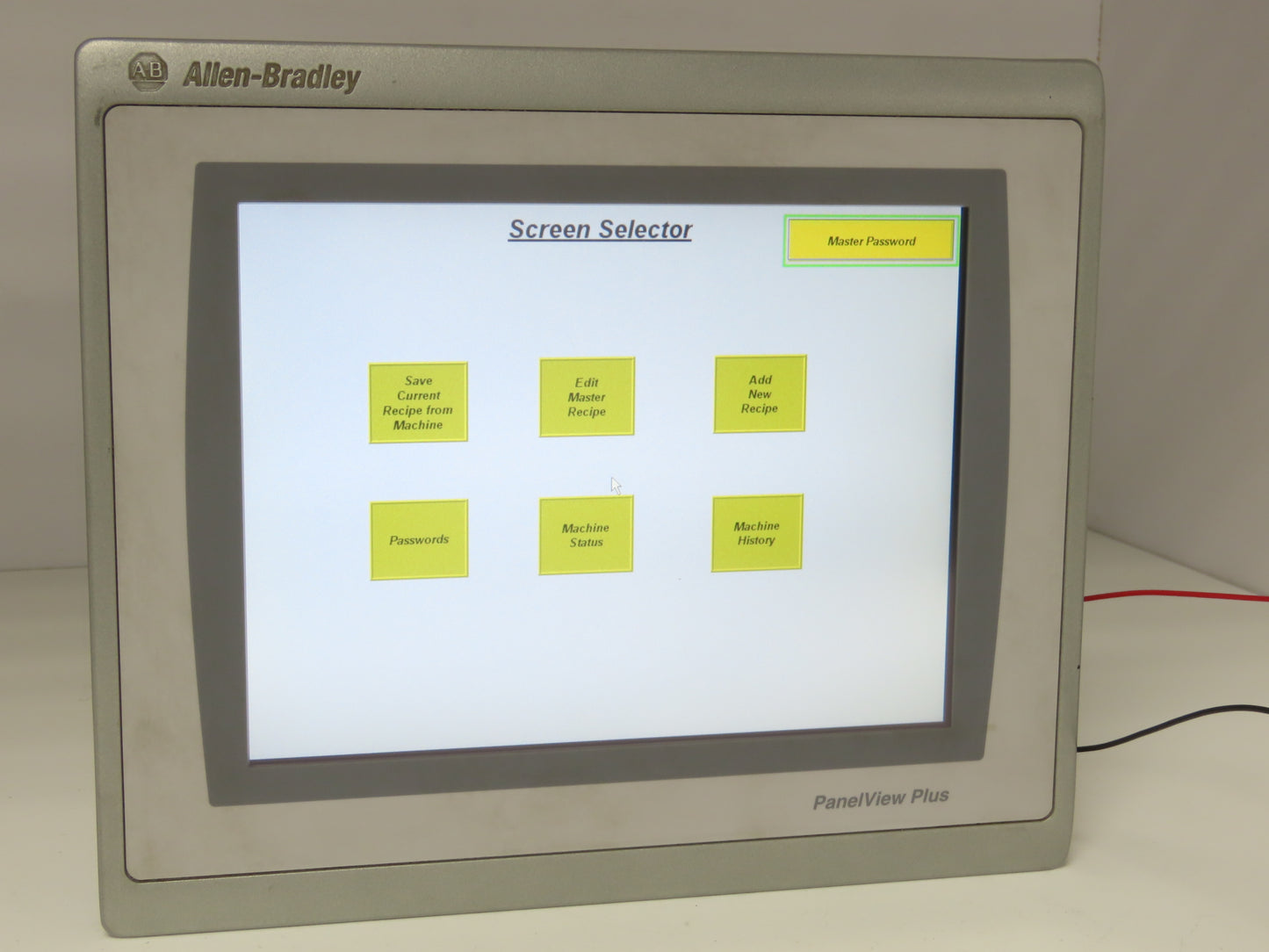Allen Bradley 2711P-T10C22D9P HMI PanelView Plus 7 Operator Touch Panel 10.4"