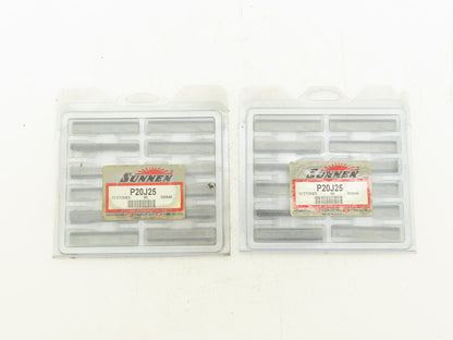 Sunnen P20J25 Honing Mandrel Stones ML Series  Lot of 24