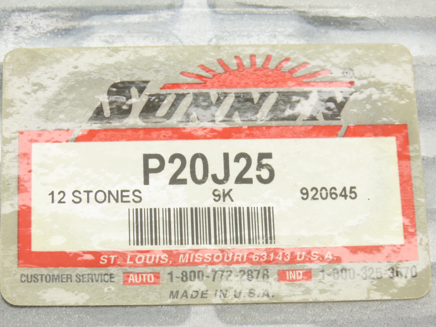 Sunnen P20J25 Honing Mandrel Stones ML Series  Lot of 24