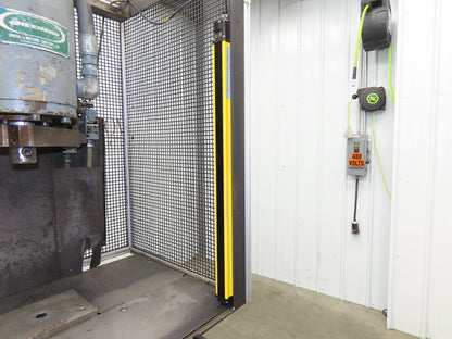Greenerd Hydraulic Punch Press 6 Ton 14" Stroke 15Hp 230/460V Safety Curtain