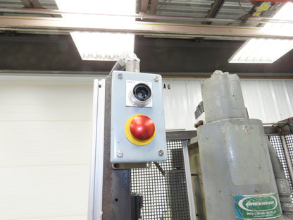 Greenerd Hydraulic Punch Press 6 Ton 14" Stroke 15Hp 230/460V Safety Curtain