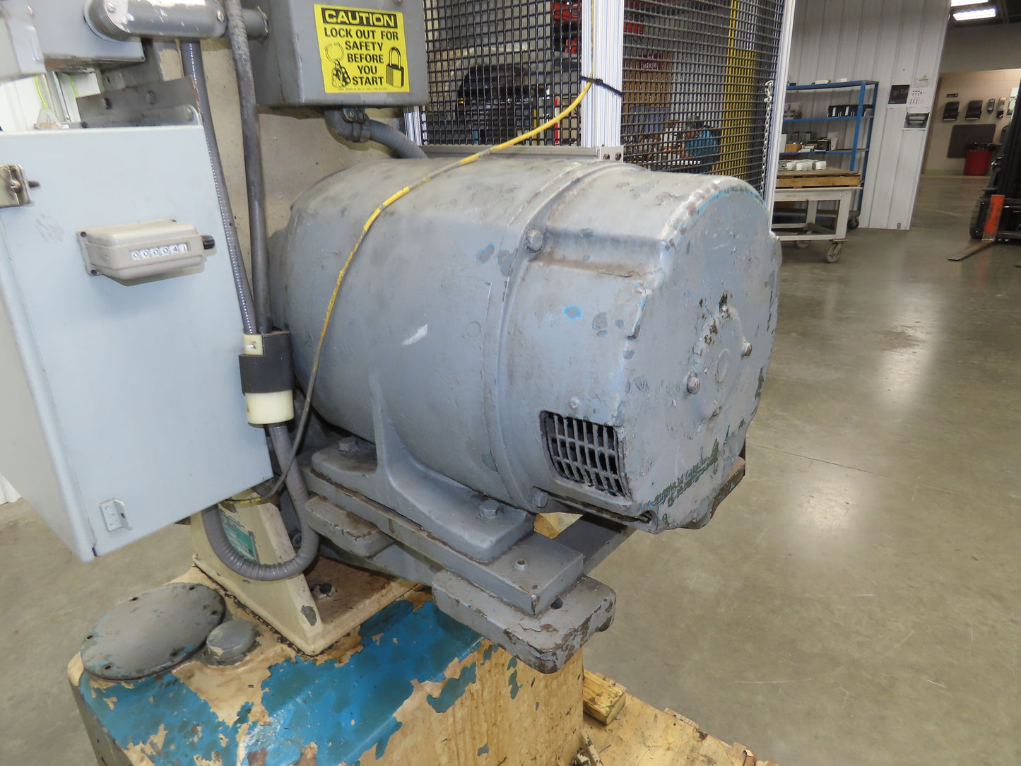 Greenerd Hydraulic Punch Press 6 Ton 14" Stroke 15Hp 230/460V Safety Curtain