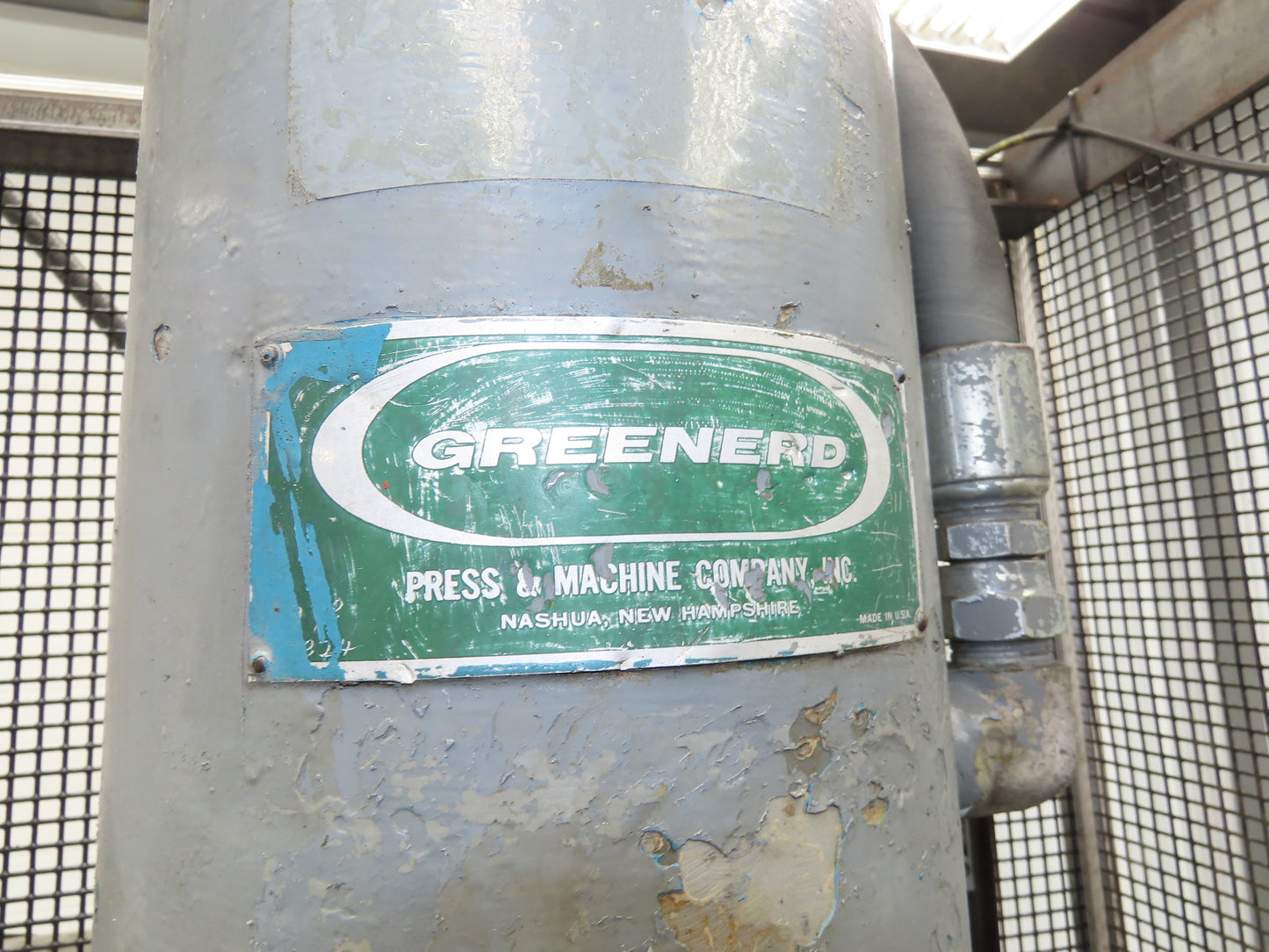 Greenerd Hydraulic Punch Press 6 Ton 14" Stroke 15Hp 230/460V Safety Curtain