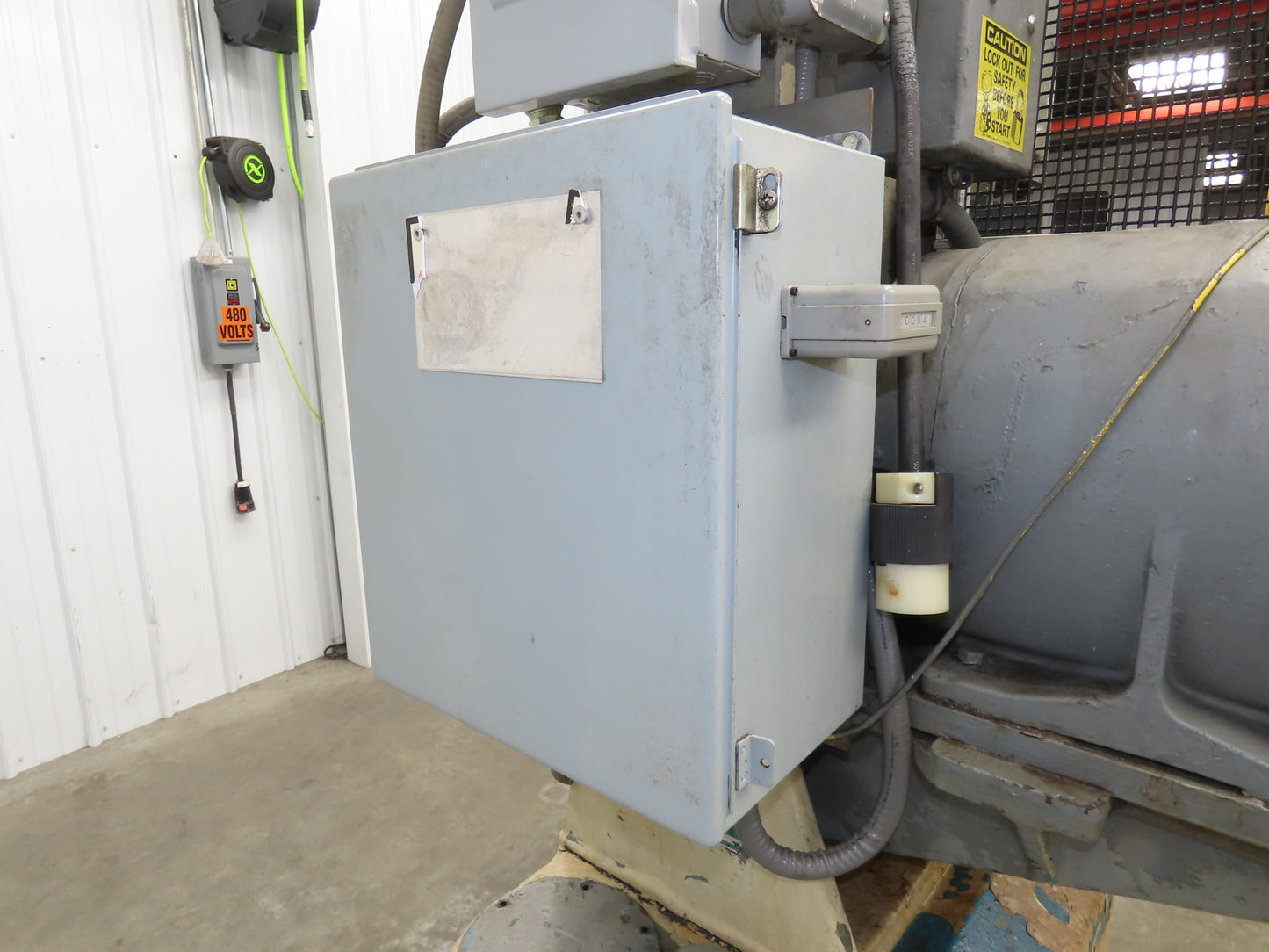 Greenerd Hydraulic Punch Press 6 Ton 14" Stroke 15Hp 230/460V Safety Curtain