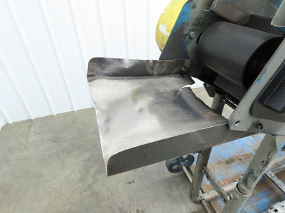 New London Engineering 500-6-6' Incline Parts Conveyor 6" Cleated Belt 3PH 82"L