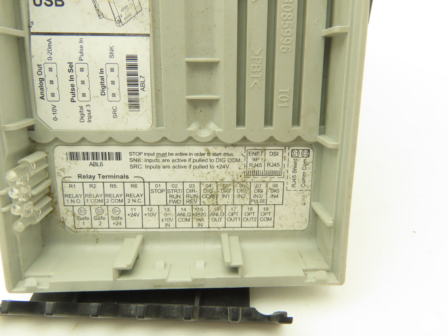 Allen Bradley 25B-D6P0N104 Powerflex 525 3Hp VFD AC Drive 480V 50/60Hz FRN 6.001