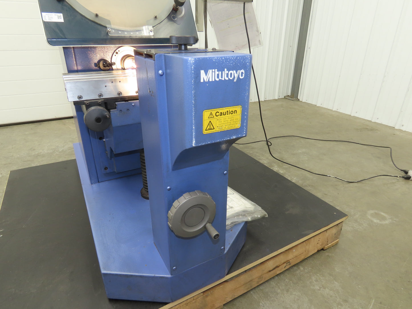 Mitutoyo PHA-14 Horizontal Optical Comparator Profile Projector Measure Counter