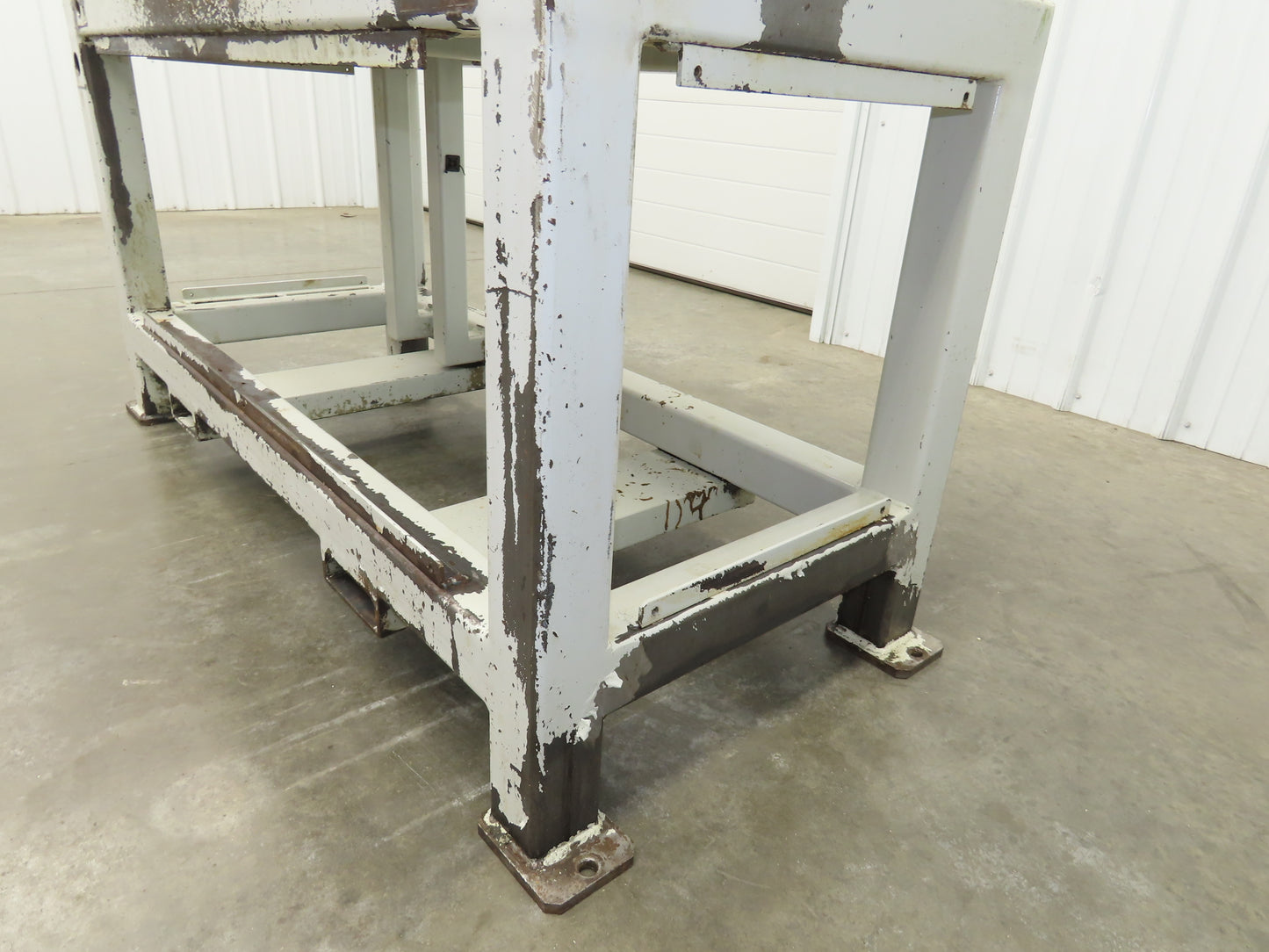 5/8" Steel Top Machine Base Welding Table Work Bench 51-3/4 x 22-1/2" Top 30" H
