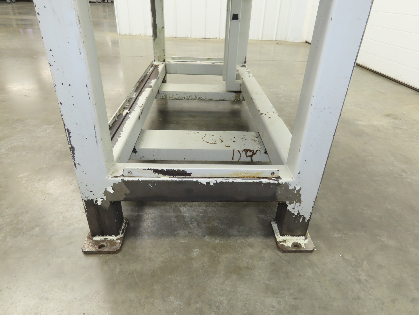5/8" Steel Top Machine Base Welding Table Work Bench 51-3/4 x 22-1/2" Top 30" H