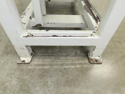 5/8" Steel Top Machine Base Welding Table Work Bench 51-3/4 x 22-1/2" Top 30" H