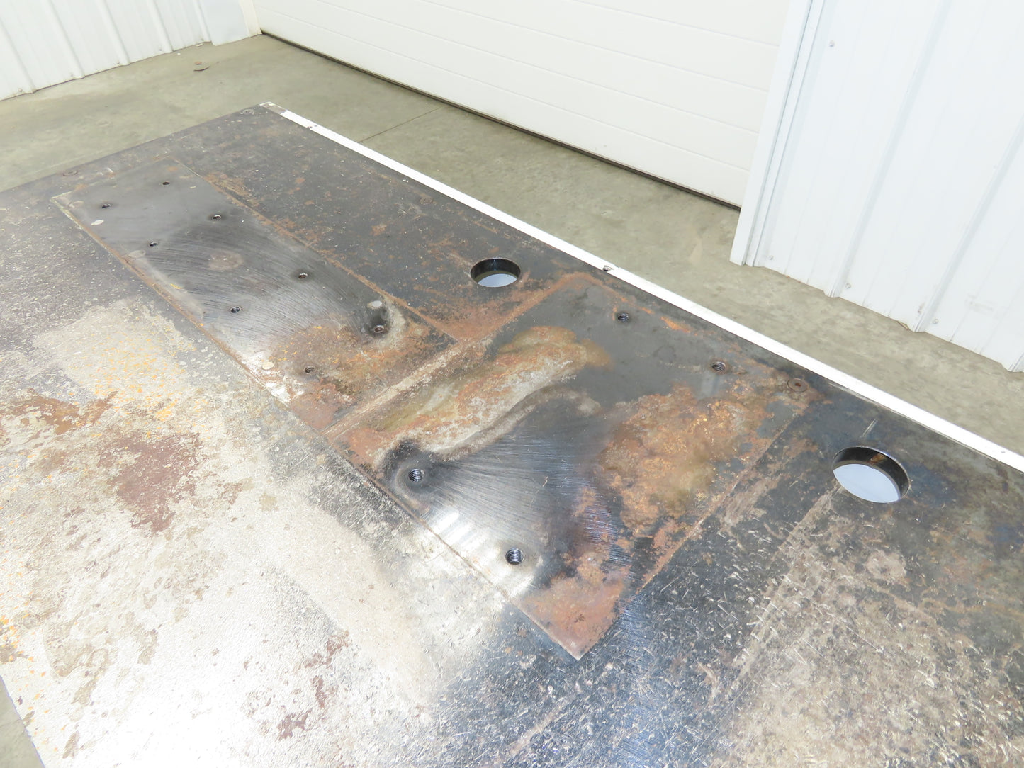 5/8" Steel Top Machine Base Welding Table Work Bench 51-3/4 x 22-1/2" Top 30" H