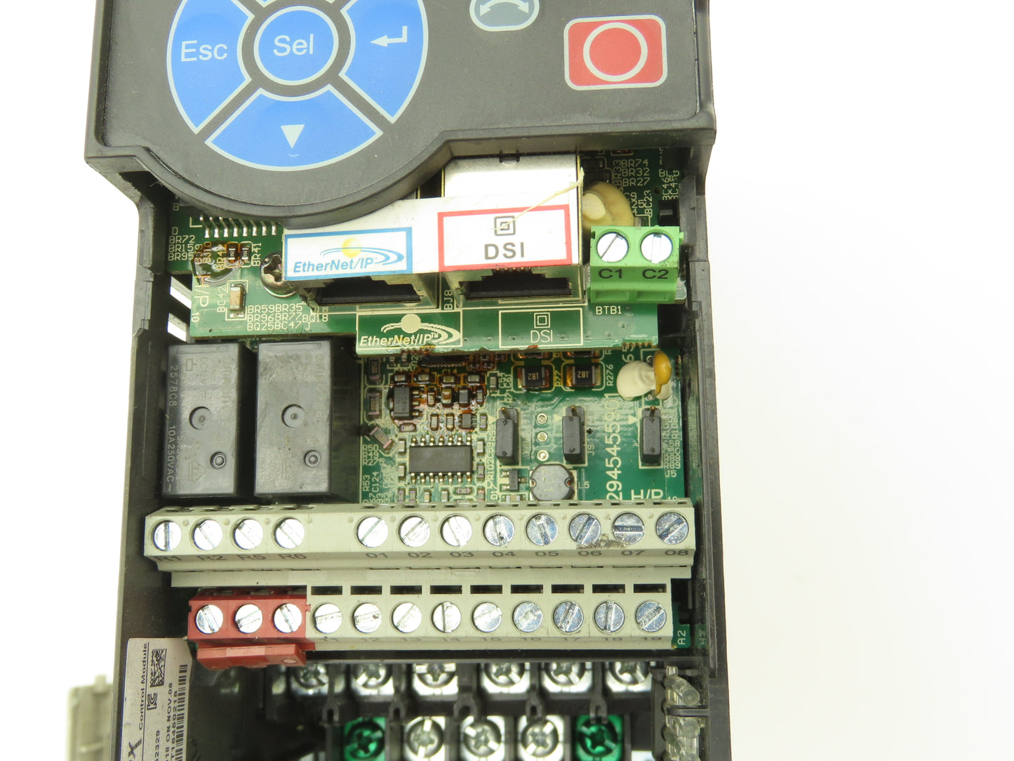 Allen Bradley 25B-D6P0N104 Powerflex 525 3Hp VFD AC Drive 480V 50/60Hz FRN 5.001