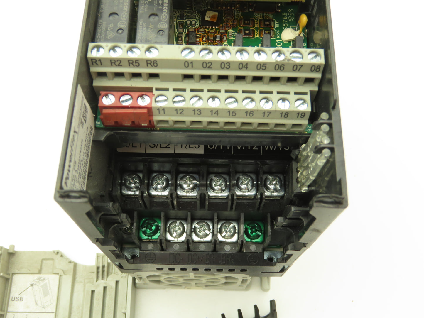 Allen Bradley 25B-D6P0N104 Powerflex 525 3Hp VFD AC Drive 480V 50/60Hz FRN 5.001