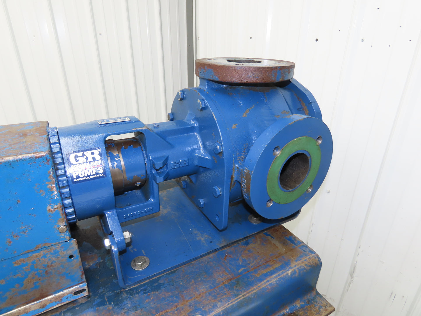 Gorman Rupp GHS3RR3-B Positive Displacement Gear Pump 3"Flanged 255GPM 7.5Hp