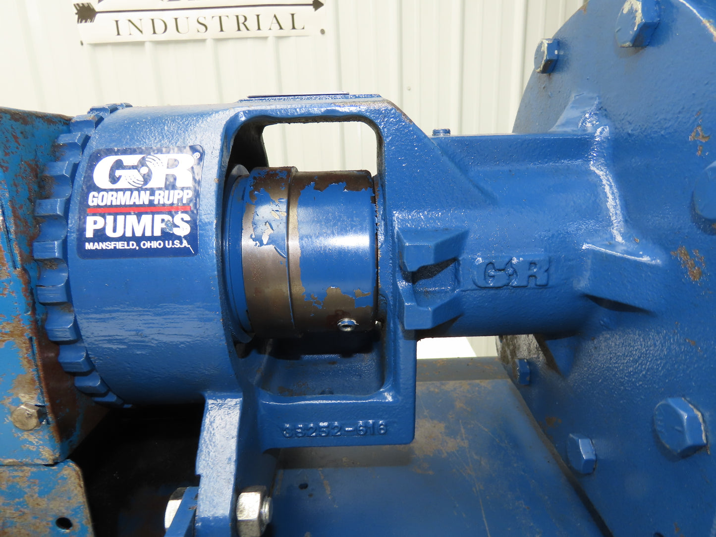 Gorman Rupp GHS3RR3-B Positive Displacement Gear Pump 3"Flanged 255GPM 7.5Hp