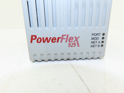 Allen Bradley 25B-D2P3N104 PowerFlex 525 VFD AC Drive 1Hp 480V 3Ph FRN 5.001