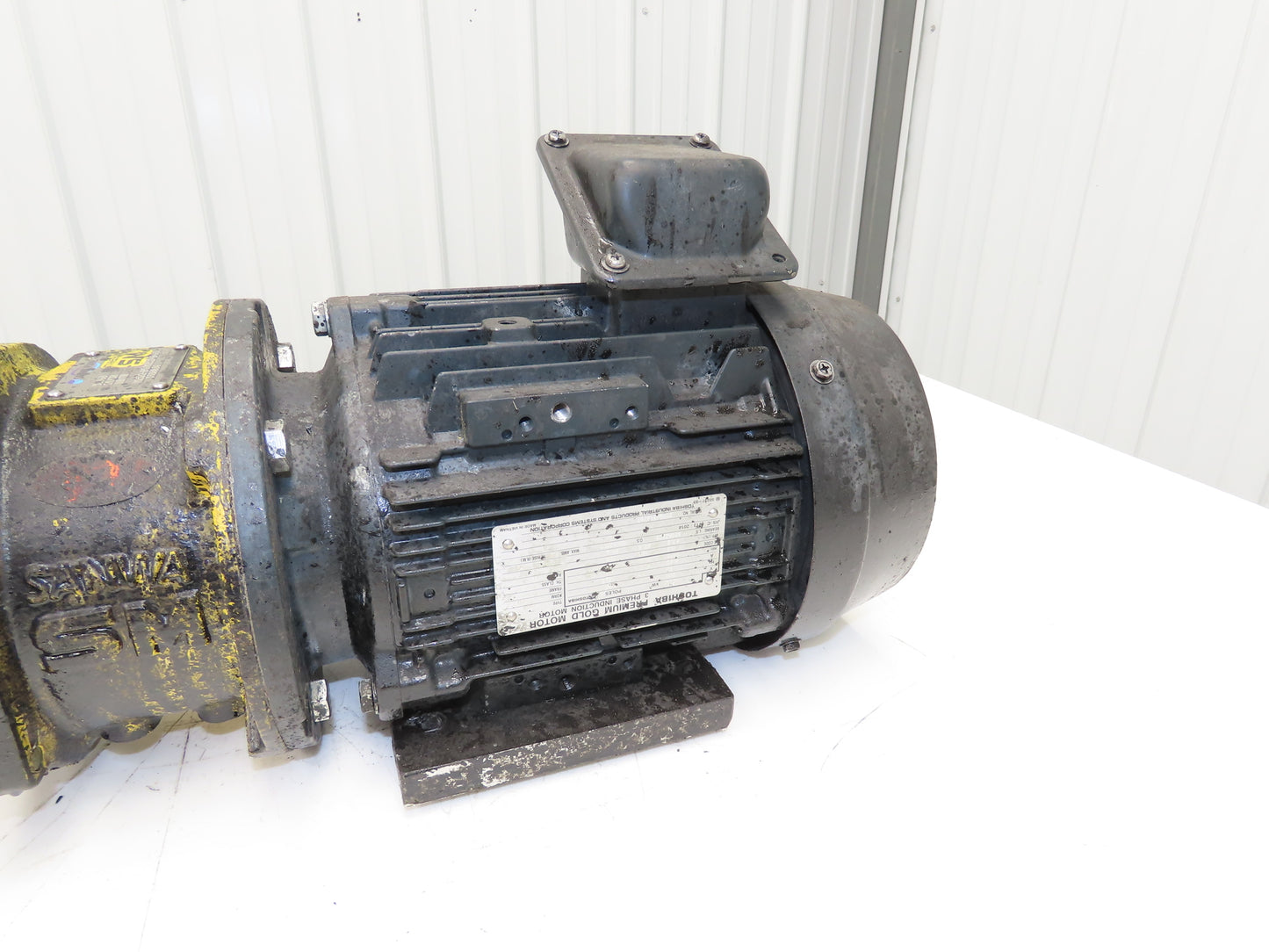 Sanwa M2522-B5 Stainless Centrifugal Mag Pump 1x1" Magnetic Drive 2.2Kw 220V 3PH