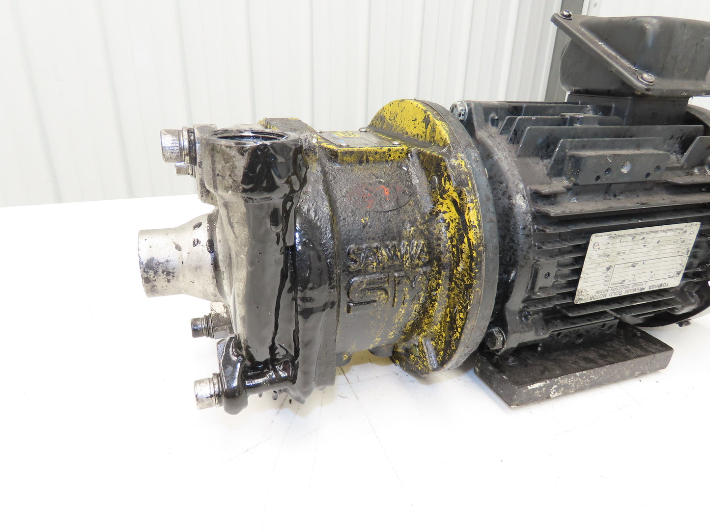 Sanwa M2522-B5 Stainless Centrifugal Mag Pump 1x1" Magnetic Drive 2.2Kw 220V 3PH
