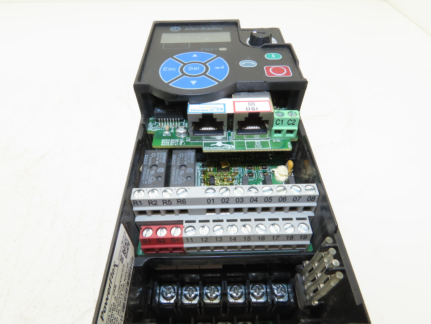 Allen Bradley 25B-D1P4N104 PowerFlex 525 AC Drive 0.4kW .5Hp 480V 3ph FRN 1.003