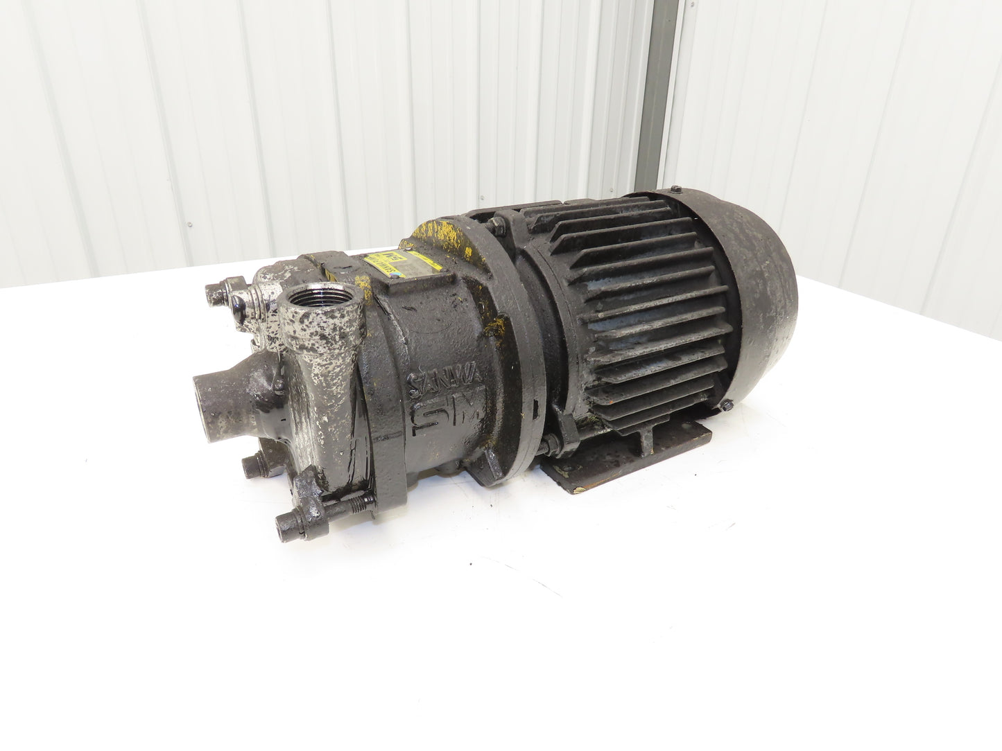 Sanwa M2522-B5 Stainless Centrifugal Mag Pump 1x1" Magnetic Drive 2.2Kw 220V 3PH