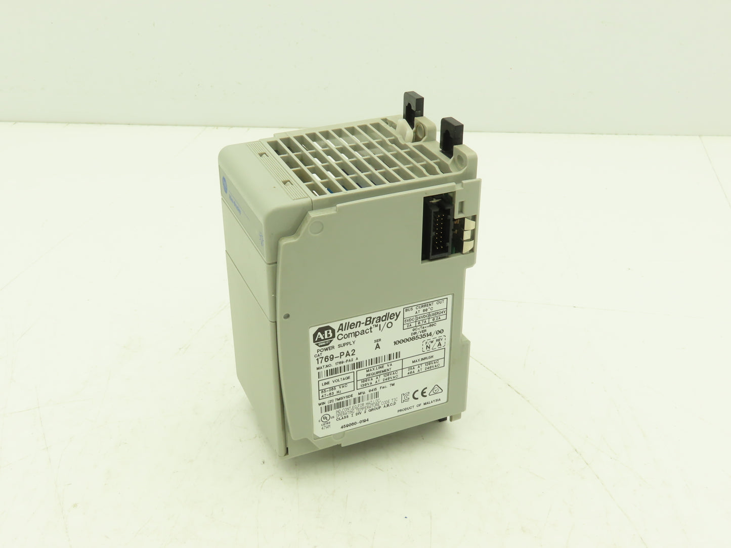 Allen Bradley 1769-PA2 Compact I/O Power Supply Series A