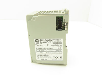 Allen Bradley 1769-PA4 Compact I/O PLC Power Supply Ser A Ver 10000392629/00