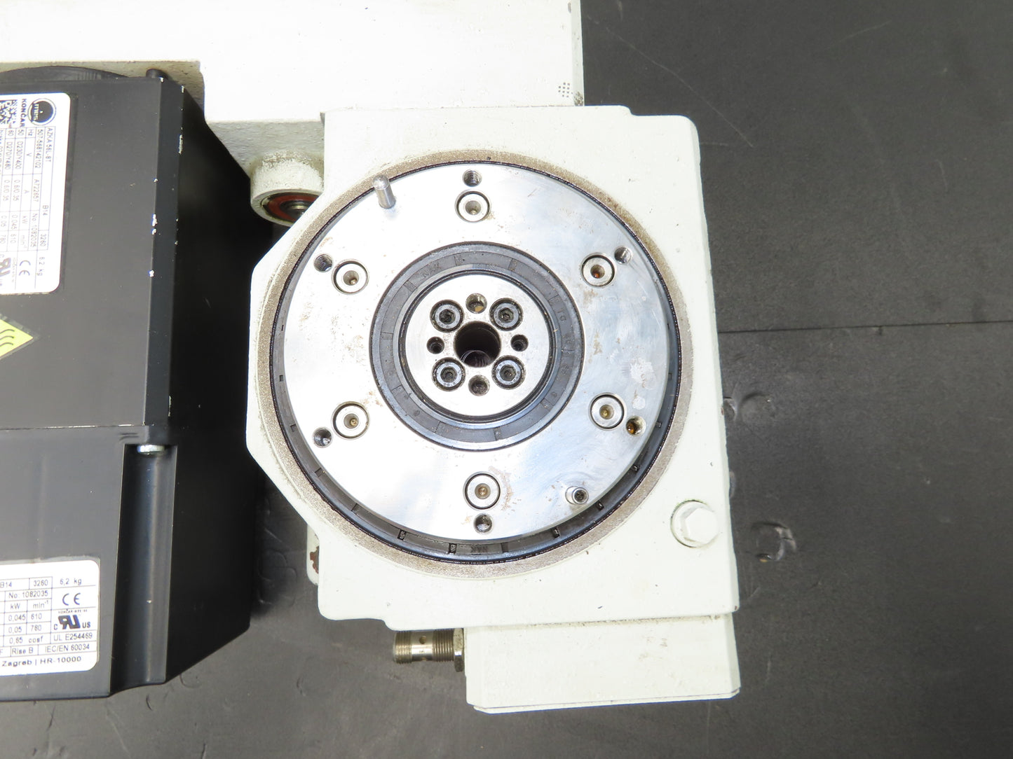 Weiss TC0120 Rotary Indexing Table 6-Station 120mm OD .5kw 230/480V 3PH