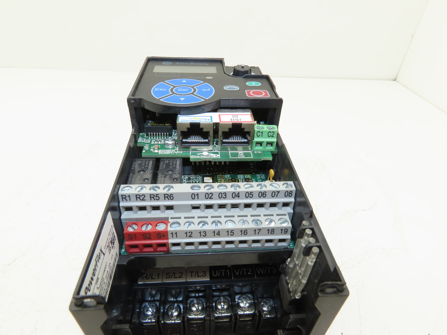 Allen Bradley 25B-D2P3N114 PowerFlex 525 VFD AC Drive 0.75Hp 480V 3Ph FRN 5.001