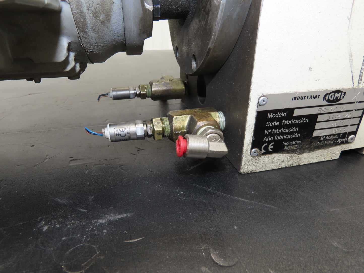 AGME RR-12UC Pneumatic Radial Riveter Head 12mm .63Kw 230/460V 3PH Motor