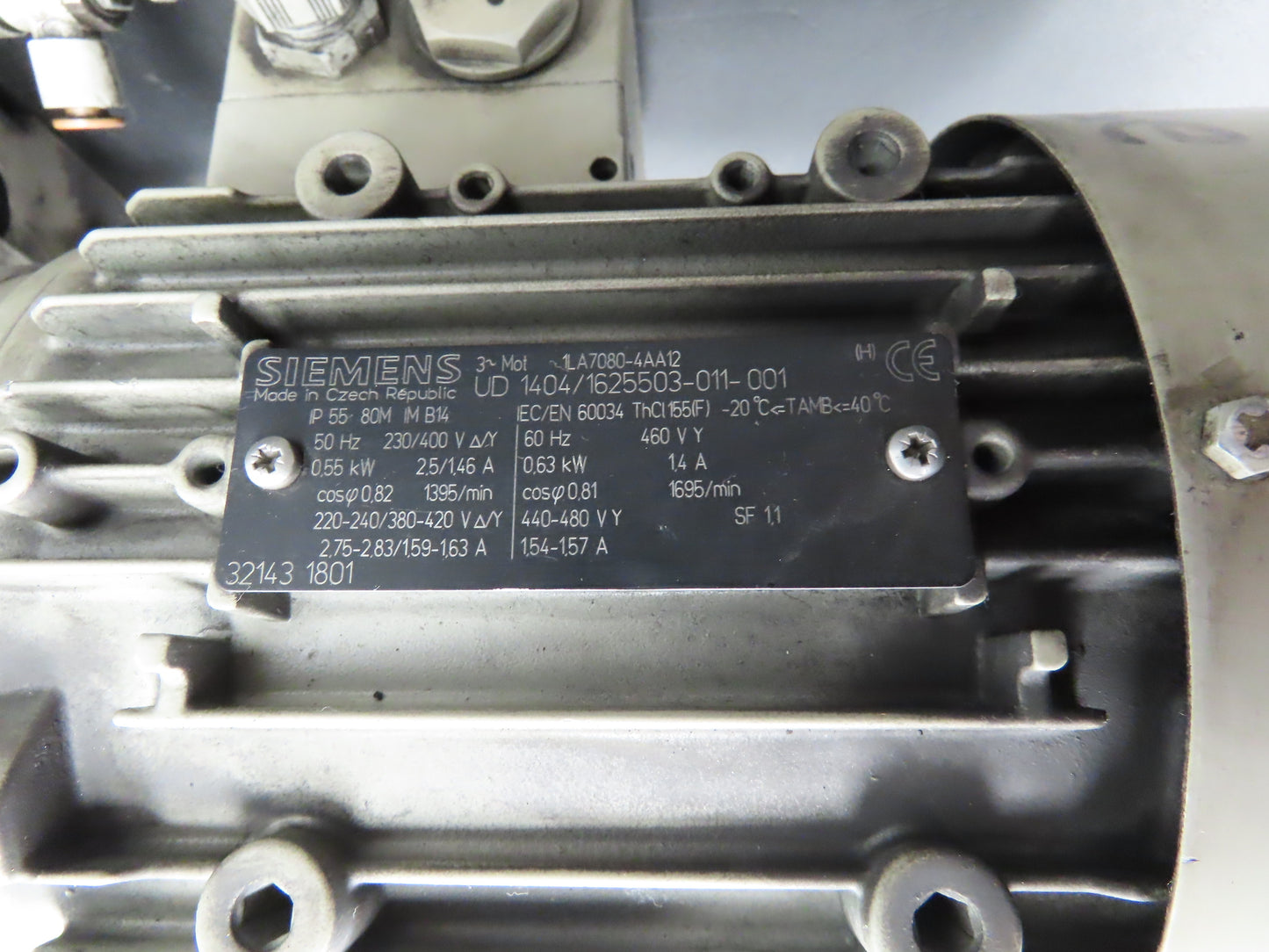 AGME RR-12UC Pneumatic Radial Riveter Head 12mm .63Kw 230/460V 3PH Motor