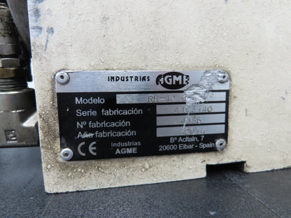 AGME RR-12UC Pneumatic Radial Riveter Head 12mm .63Kw 230/460V 3PH Motor