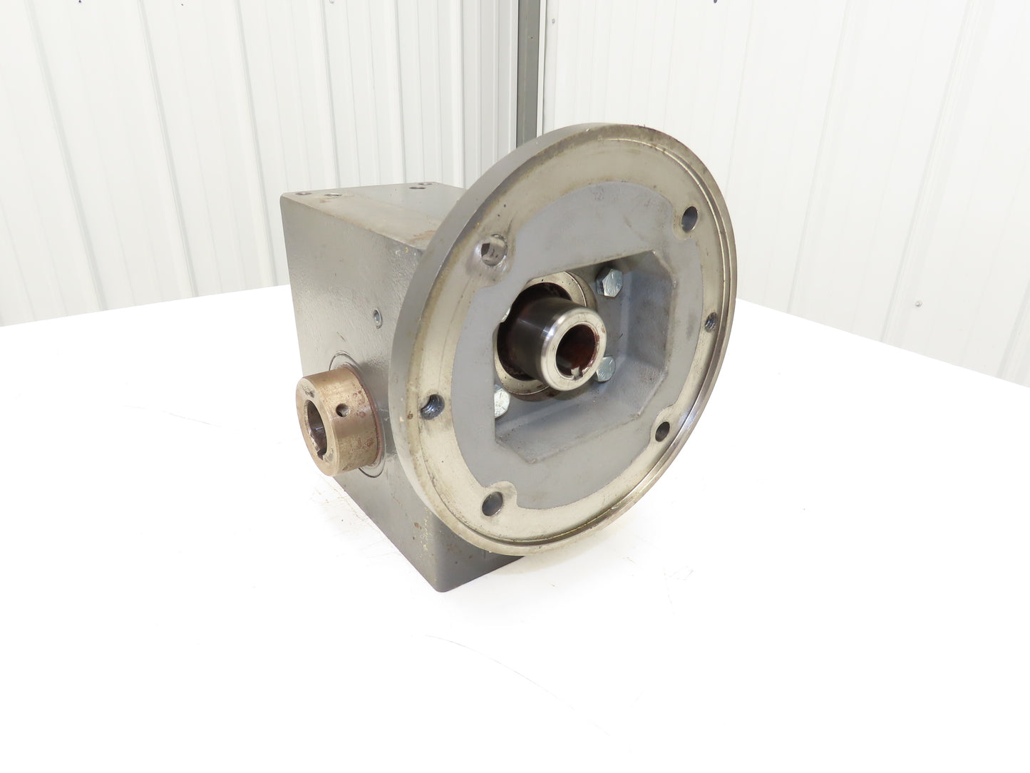 Hub City 32630-1LWR182TC1.438 Worm Gearbox 30:1 Reducer 58rpm 182TC Hollow Shaft