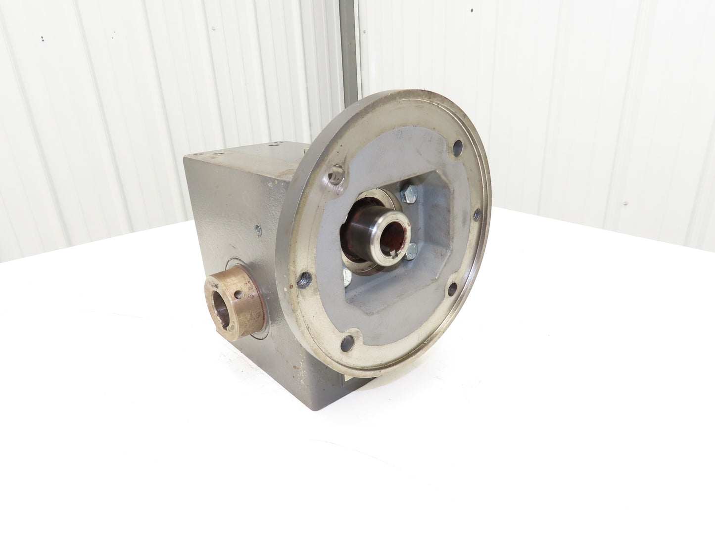 Hub City 32630-1LWR182TC1.438 Worm Gearbox 30:1 Reducer 58rpm 182TC Hollow Shaft