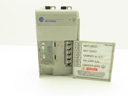 Allen Bradley 1769-PA4 Compact I/O PLC Power Supply Ser A Ver 10000392629/03