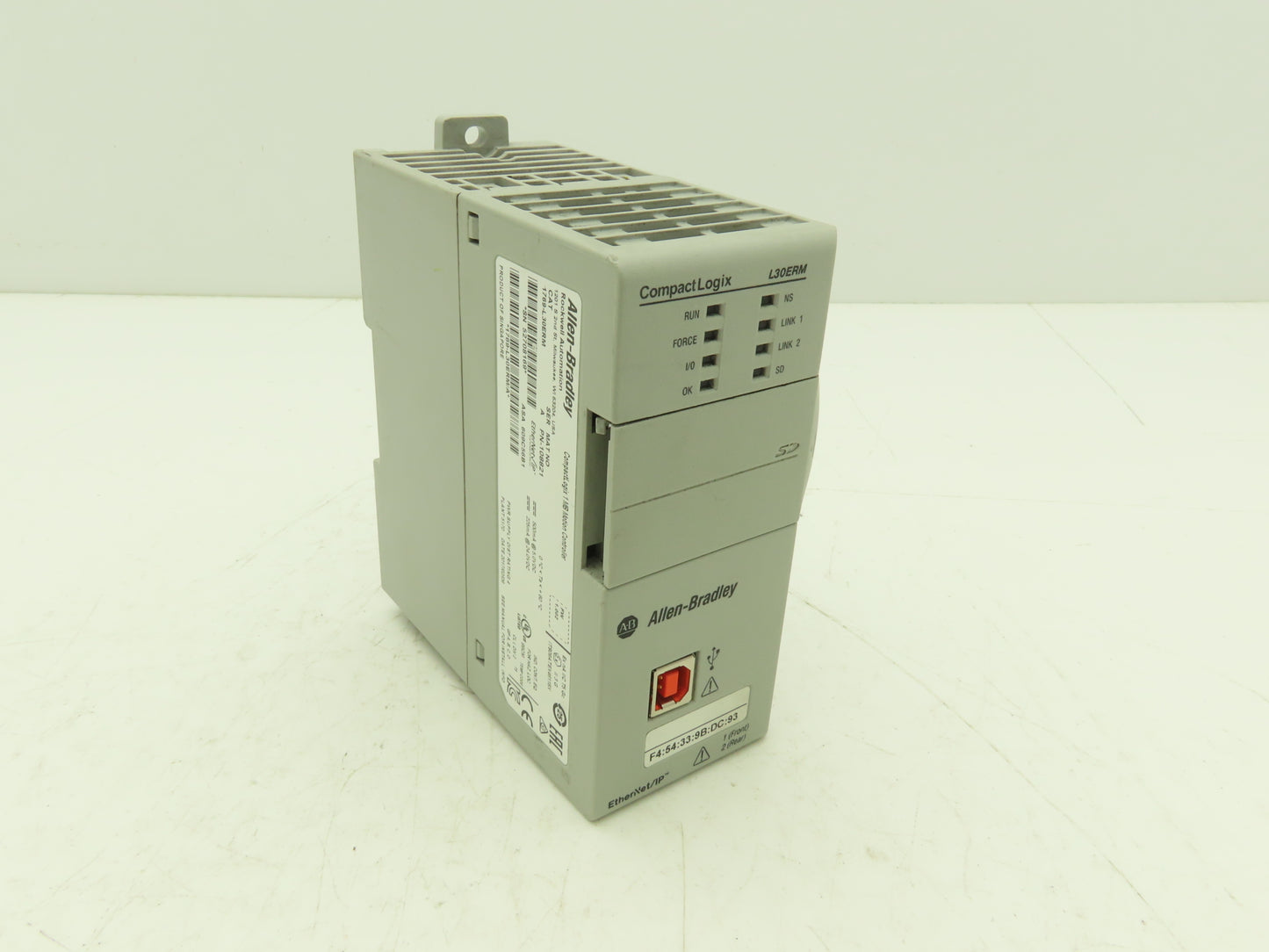 Allen Bradley 1769-L30ERM CompactLogix Motion Controller 1MB Ethernet IP Ser A