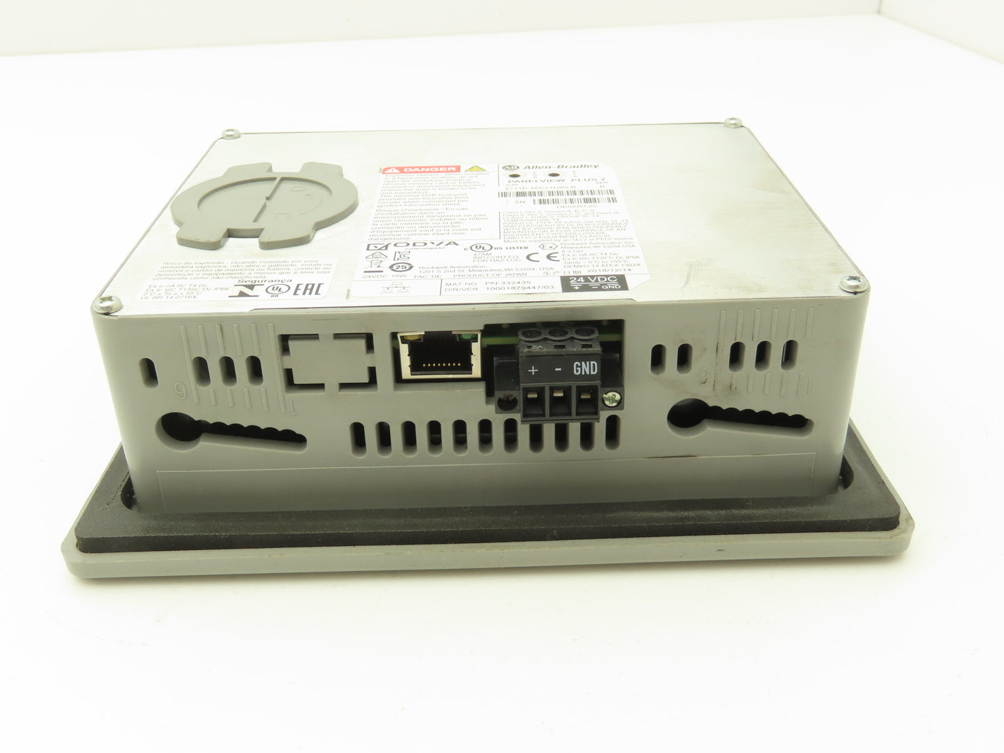Allen Bradley 2711P-T6C21D8S-B PanelView Plus 7 Touch Screen Series B 24V