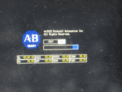 Allen Bradley 2711P-T6C21D8S-B PanelView Plus 7 Touch Screen Series B 24V
