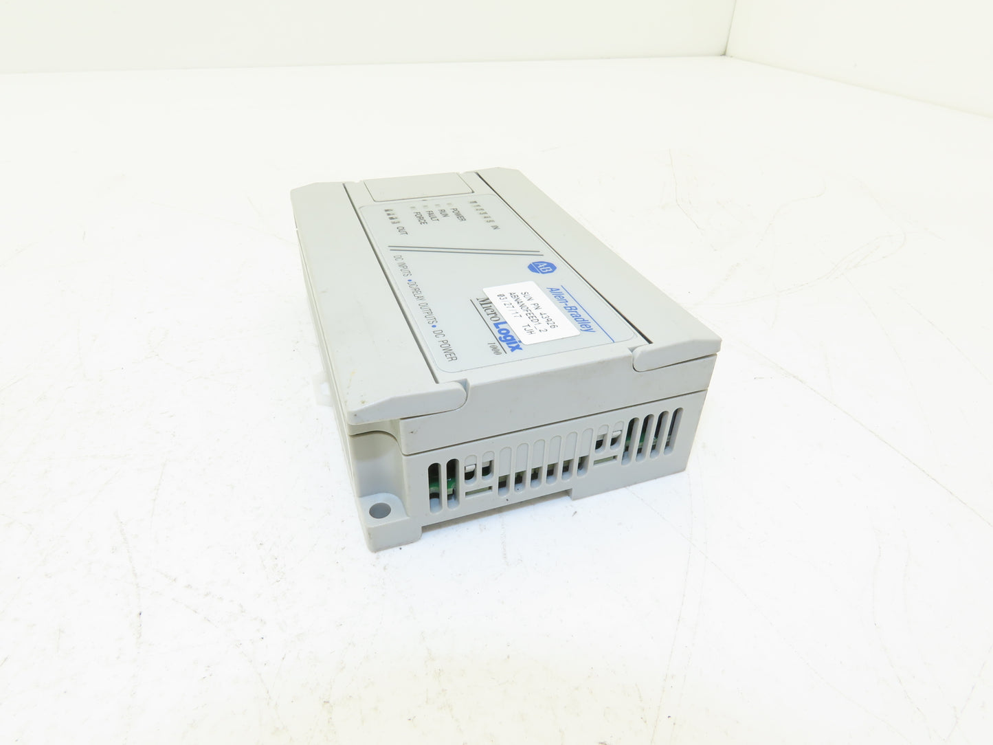 Allen Bradley 1761-L10BXB MicroLogix 1000 I/O Logic Controller 24VDC FW1.1 Ser F