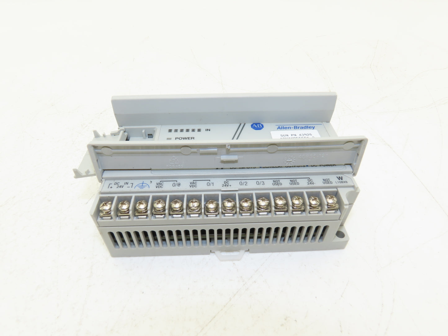 Allen Bradley 1761-L10BXB MicroLogix 1000 I/O Logic Controller 24VDC FW1.1 Ser F