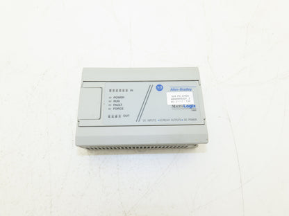Allen Bradley 1761-L10BXB MicroLogix 1000 I/O Logic Controller 24VDC FW1.1 Ser F