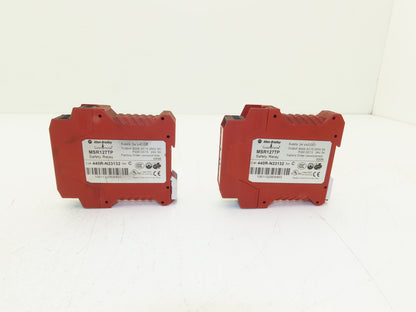 Allen Bradley MSR127TP 440R-N23132 Guardmaster Safety Relay Module 24V  Lot of 2
