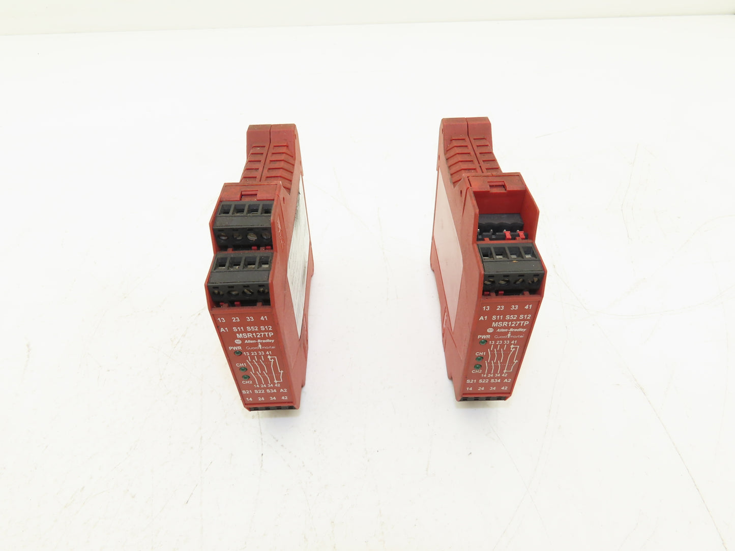 Allen Bradley MSR127TP 440R-N23132 Guardmaster Safety Relay Module 24V  Lot of 2