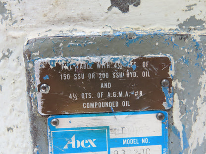 Abex Denison TT106R Hydraulic Press Rotary Table 6-Station 21" Dia
