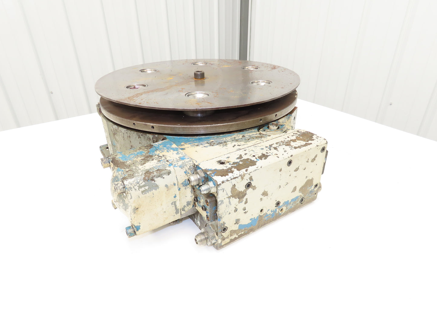 Abex Denison TT106R Hydraulic Press Rotary Table 6-Station 21" Dia