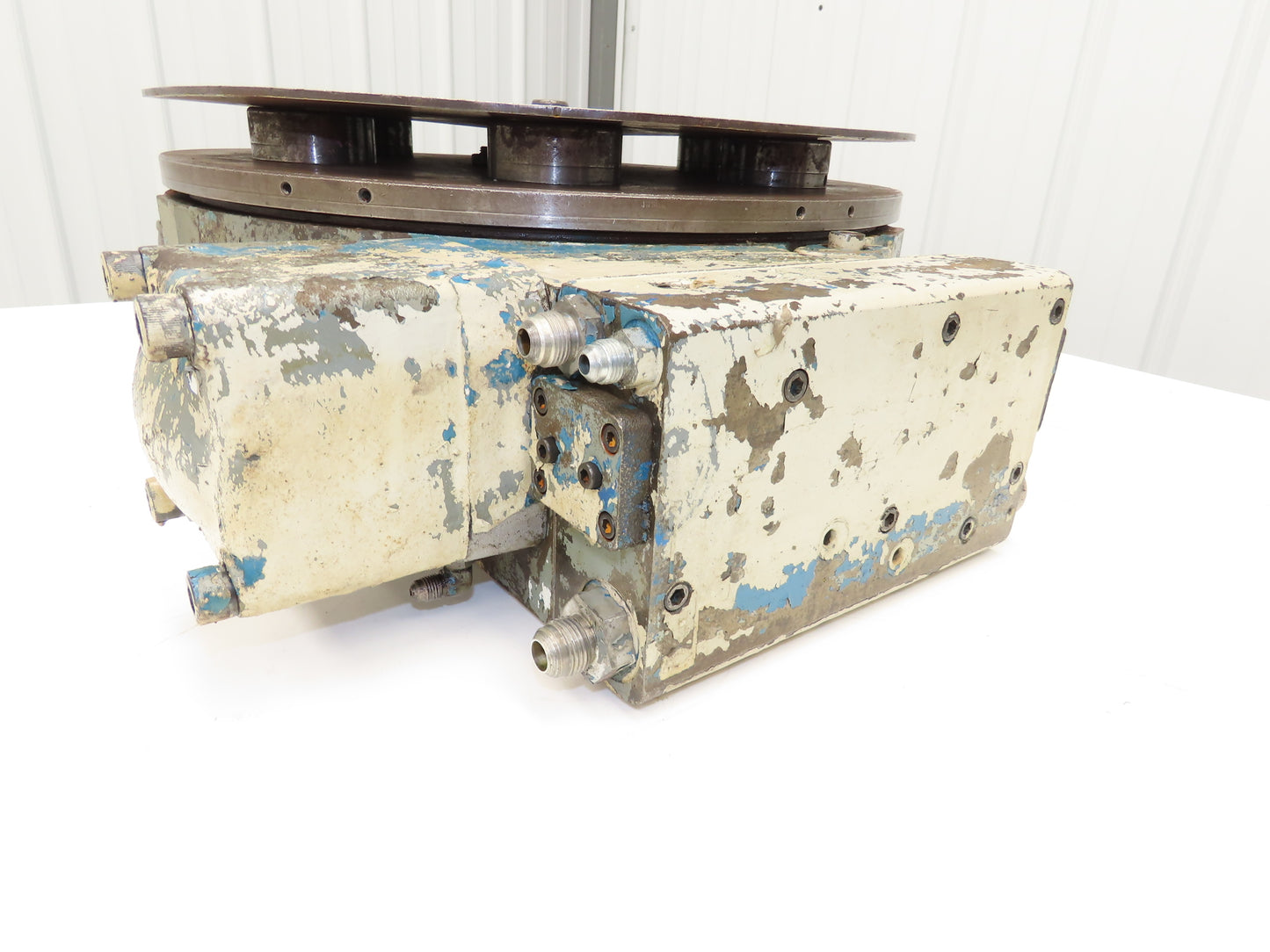 Abex Denison TT106R Hydraulic Press Rotary Table 6-Station 21" Dia