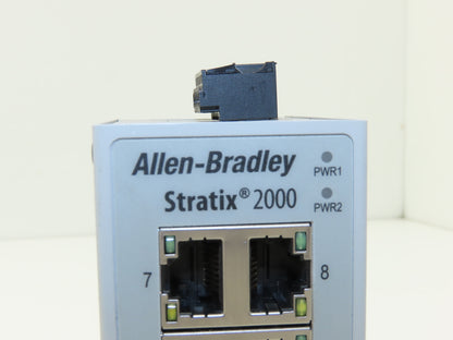 Allen Bradley 1783-US8T Stratix 2000 Ethernet Switch Unmanaged 8 Port Series B