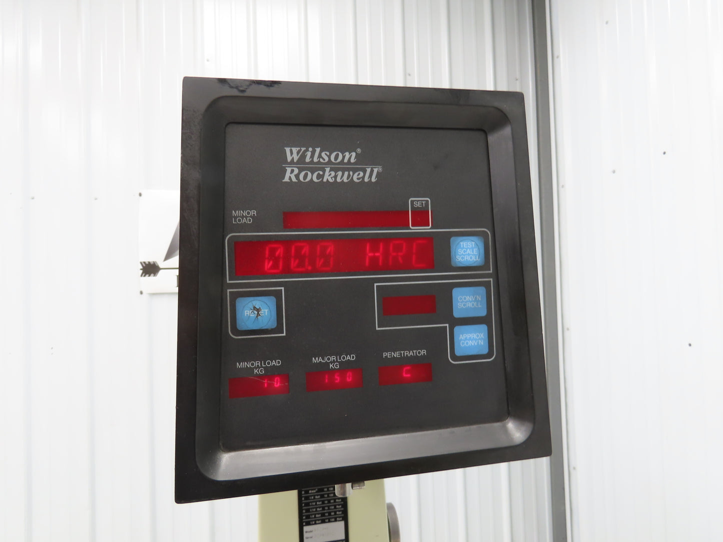 Wilson Rockwell B523-R Hardness Tester Digital 500 Series 120V